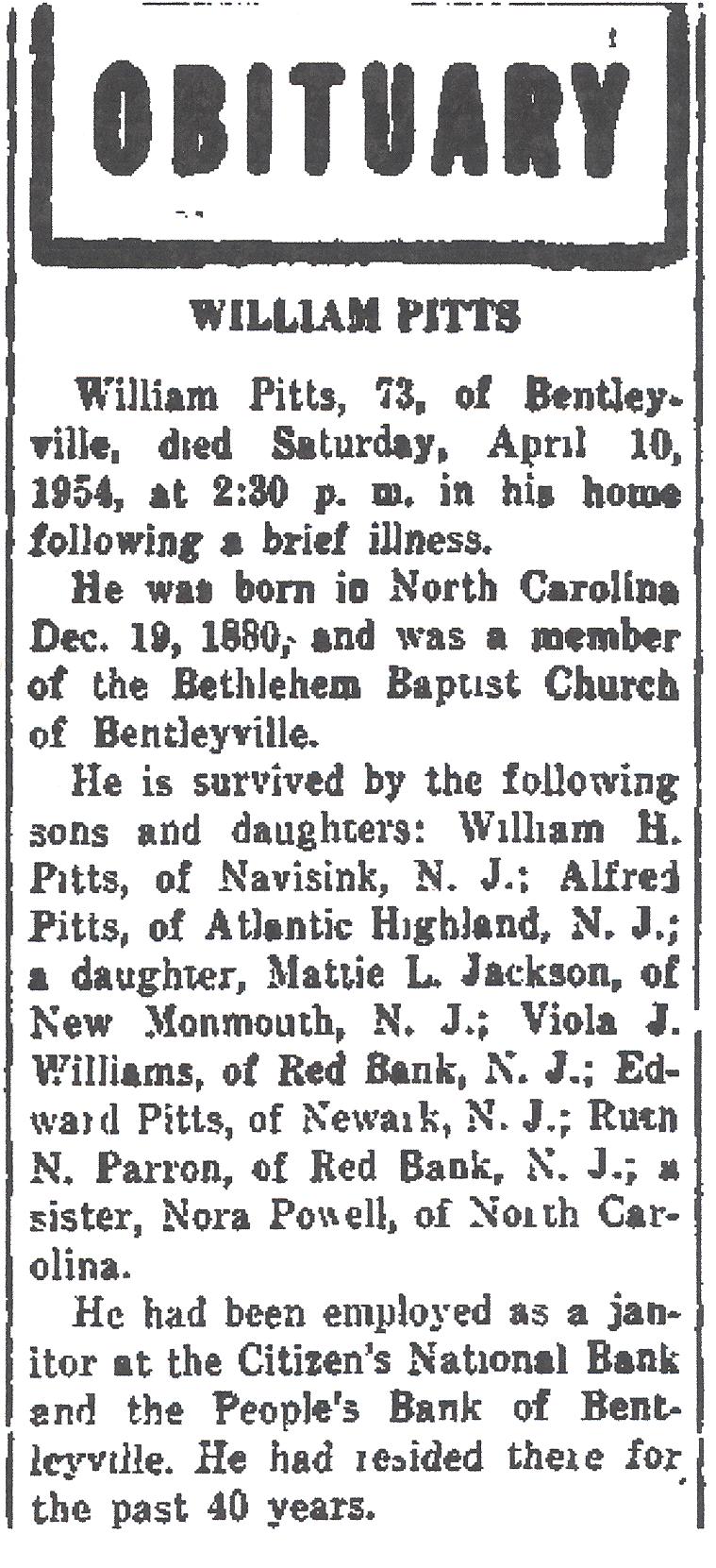 William Pitts